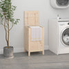 Cesto para la ropa vidaxx 44x44x76 cm madera maciza de pino