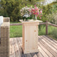Vidaxl Flower Standard 40x40x60 cm pino solido