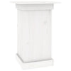 Vidaxl Flower Standard 40x40x60 cm Pino solido bianco