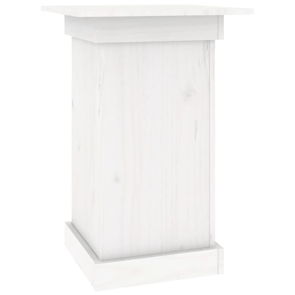 Vidaxl Flower Standard 40x40x60 cm Pino solido bianco