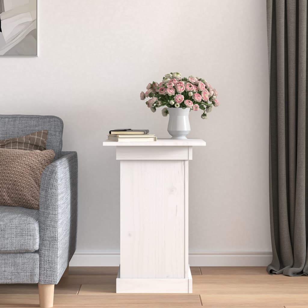 Vidaxl Flower Standard 40x40x60 cm Pino solido bianco