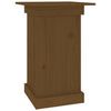 Vidaxl Flower Standard 40x40x60 cm Miele di pino solido marrone