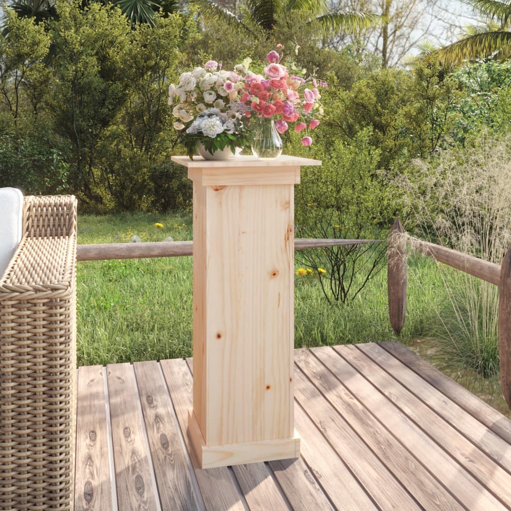 Vidaxl Flower Standard 40x40x90 cm Pino solido