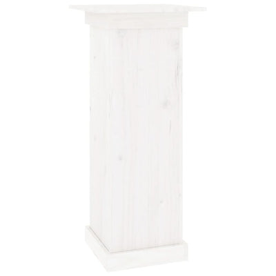 Vidaxl Flower Standard 40x40x90 cm Pino solido bianco