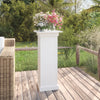 Vidaxl Flower Standard 40x40x90 cm Pino solido bianco