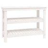 Vidaxl werkbank 110,5x50x80 cm massief grenenhout wit
