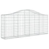 Vidaxl Schanskorf a volta 200x30x80 100 cm galvanizzato