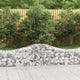 Vidaxl Schanskorf a volta 200x50x40 60 cm galvanizzato