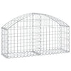 Vidaxl Schanskorf abovedado 100x30x40 60 cm de hierro galvanizado