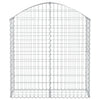 Vidaxl Schanskorf a volta 100x30x100 120 cm Galvanized Iron