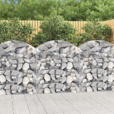 Vidaxl Schanskorf a volta 100x50x100 120 cm galvanizzato