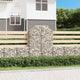 Vidaxl Schanskorf a volta 100x50x140 160 cm galvanizzato