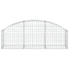 Vidaxl Schanskorf a volta 150x30x40 60 cm galvanizzato