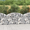 Vidaxl Schanskorf abovedado 150x30x80 100 cm de hierro galvanizado