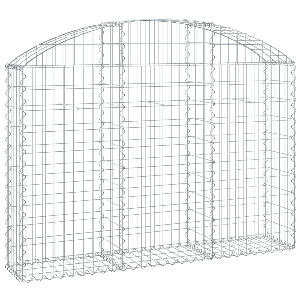 Vidaxl Schanskorf a volta 150x30x100 120 cm Galvanized Iron