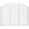 Vidaxl Schanskorf abovedado 150x30x100 120 cm de hierro galvanizado