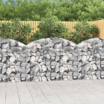 Vidaxl Schanskorf a volta 150x30x100 120 cm Galvanized Iron