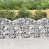 Vidaxl Schanskorf a volta 150x30x100 120 cm Galvanized Iron