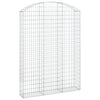 Vidaxl Schanskorf a volta 150x30x200 220 cm galvanizzato
