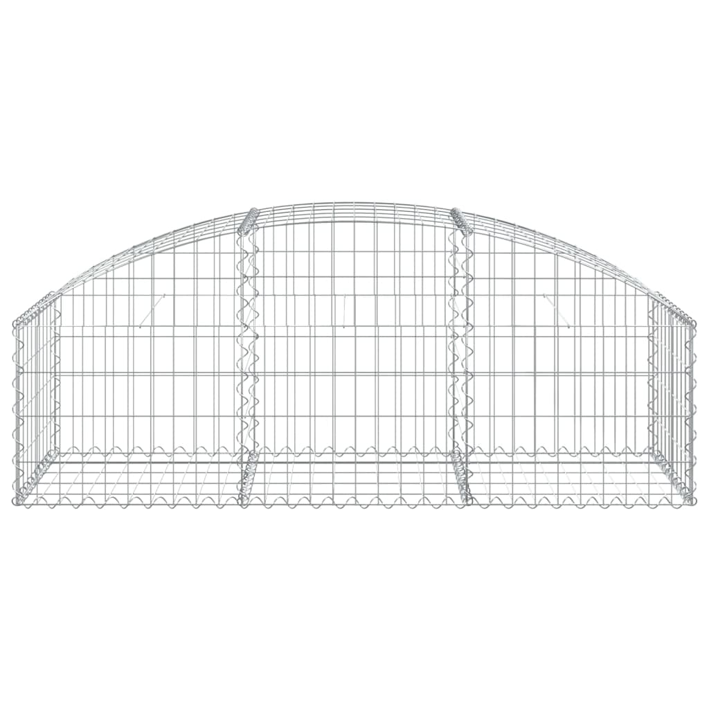 Vidaxl Schanskorf a volta 150x50x40 60 cm Galvanized Iron