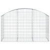 Vidaxl Schanskorf a volta 150x50x80 100 cm galvanizzato