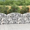 Vidaxl Schanskorf abovedado 150x50x80 100 cm de hierro galvanizado