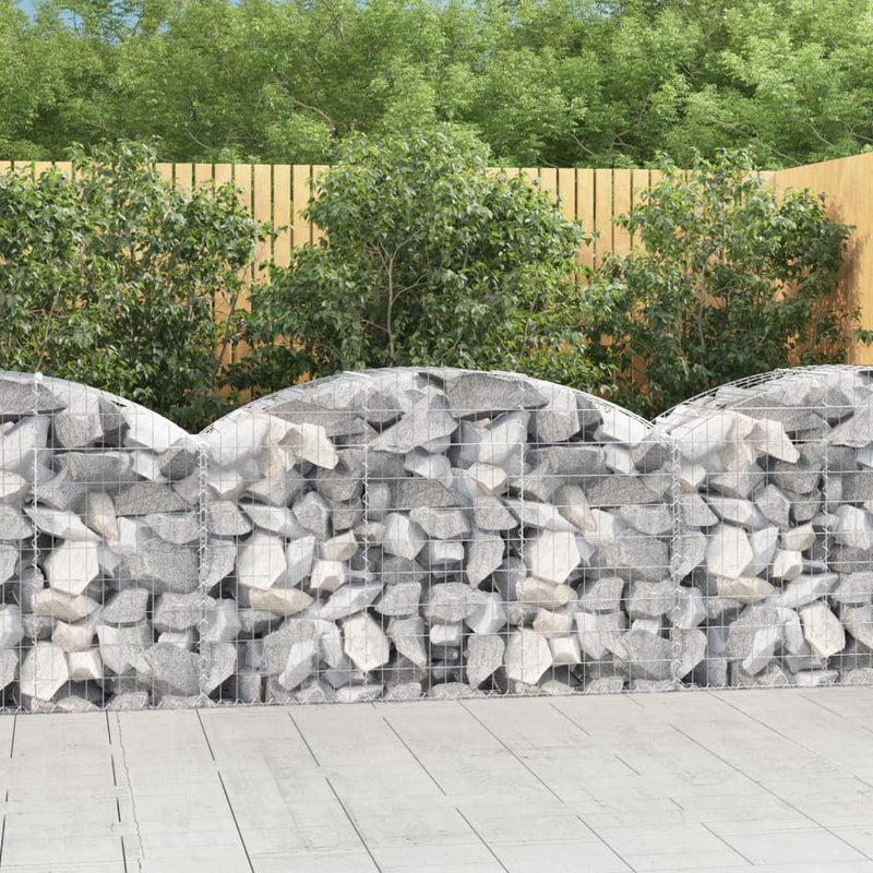 Vidaxl Schanskorf abovedado 150x50x80 100 cm de hierro galvanizado