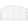 Vidaxl Schanskorf a volta 200x50x80 100 cm galvanizzato