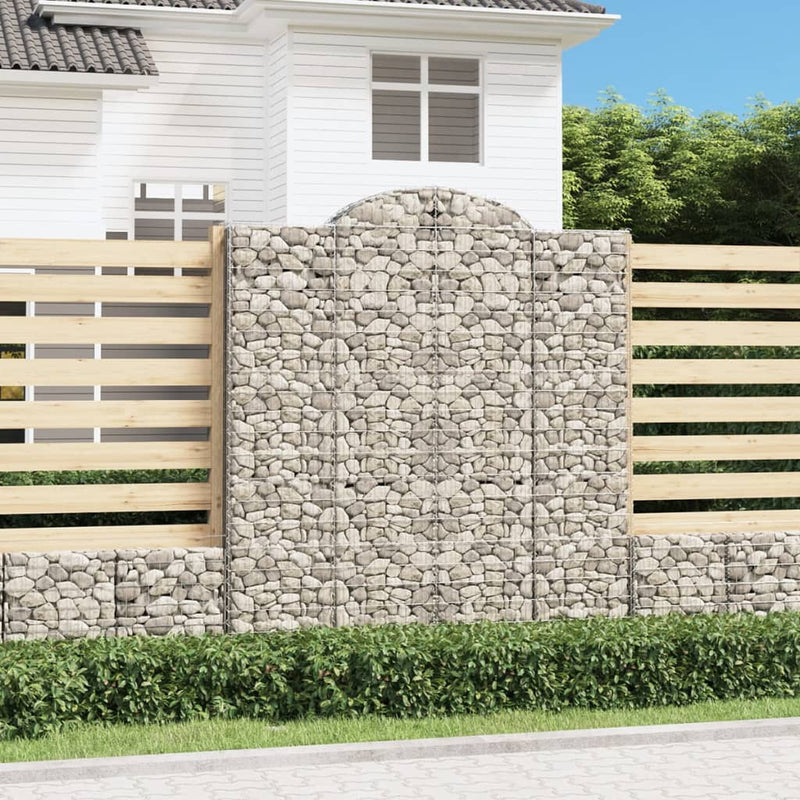 Vidaxl Schanskorf a volta 200x50x220 240 cm Galvanized Iron