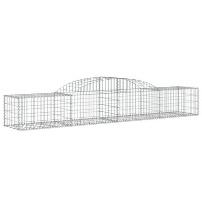 Vidaxl Schanskorf a volta 300x50x40 60 cm Galvanized Iron