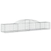 Vidaxl Schanskorf abovedado 300x50x40 60 cm de hierro galvanizado