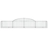 Vidaxl Schanskorf abovedado 300x50x40 60 cm de hierro galvanizado