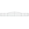 Vidaxl Schanskorf a volta 400x50x40 60 cm Galvanized Iron