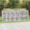 Vidaxl Schanskorf abovedado aumentó 200x50x100 cm de hierro galvanizado