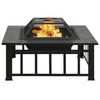 VIDAXL CIRNOTTO CON POKER XXL 79x79x46.5 Acciaio