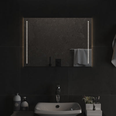 Vidaxl badkamerspiegel led 50x70 cm