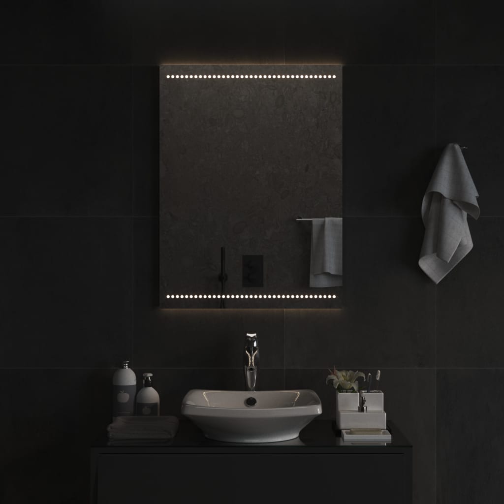 Specchio da bagno Vidaxx LED 60x80 cm