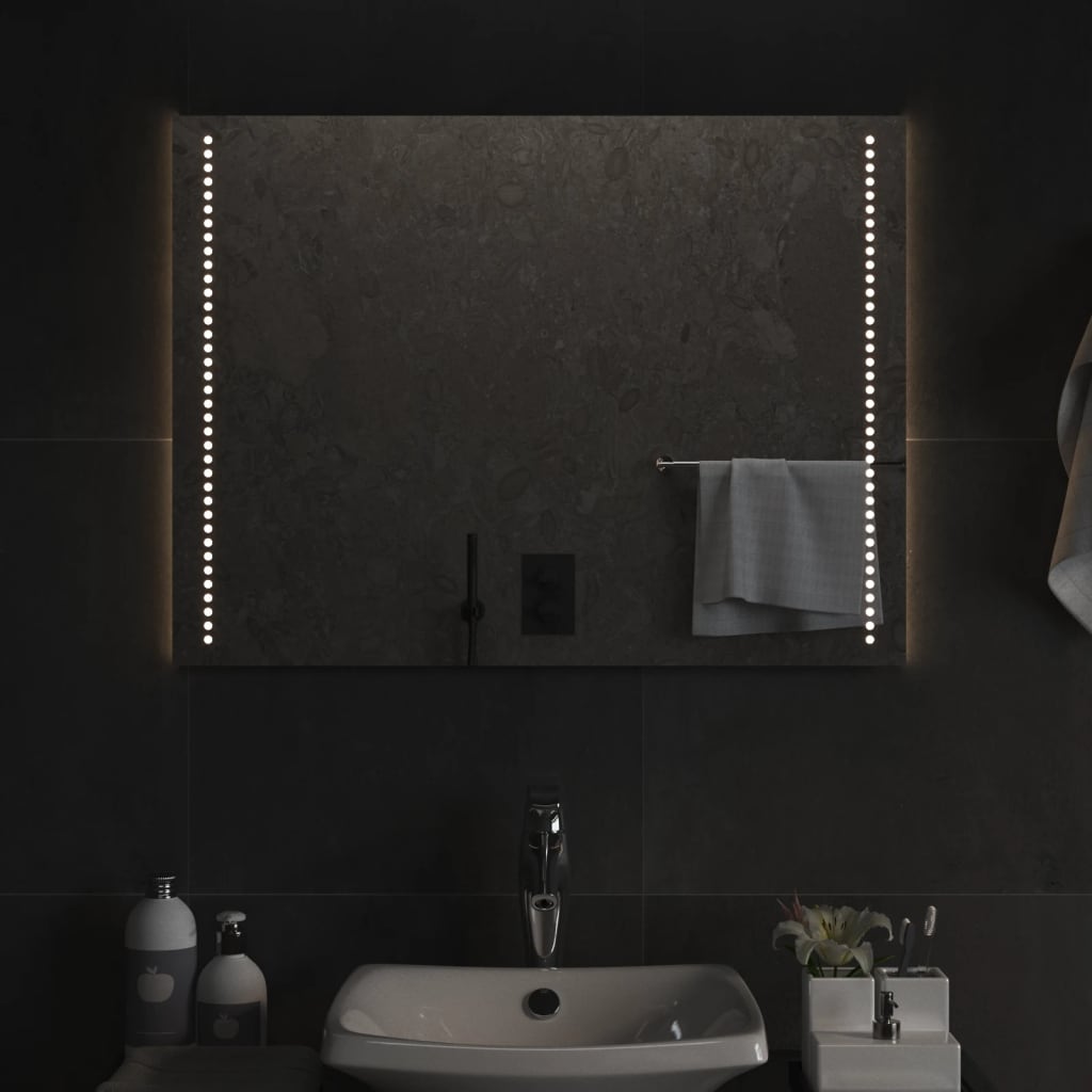 Specchio da bagno Vidaxx LED 60x80 cm