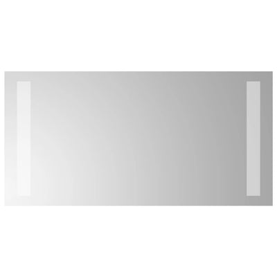 VIDAXL Specchio da bagno LED 20x40 cm