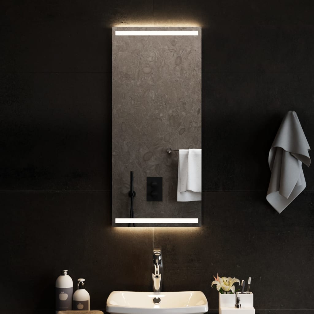 Vidaxl Specchio da bagno LED 40x90 cm
