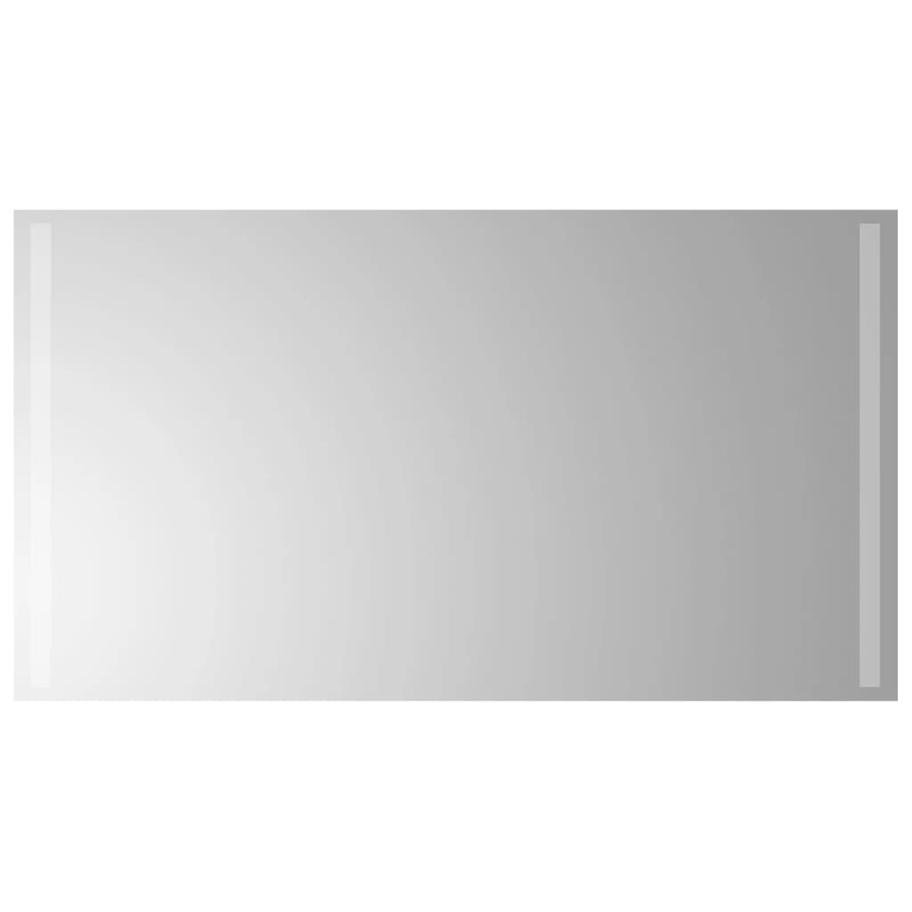 VIDAXL Specchio da bagno LED 50x90 cm