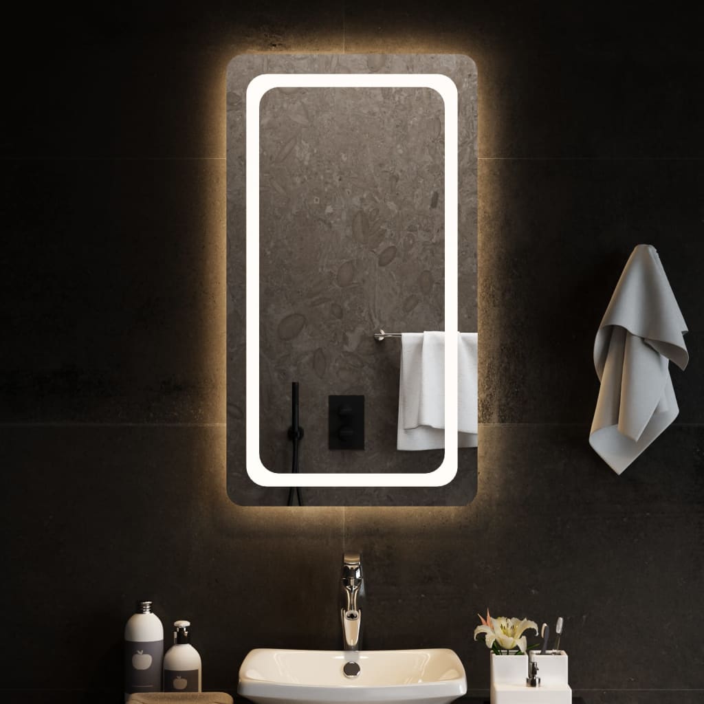 Specchio da bagno Vidaxx LED 50x90 cm