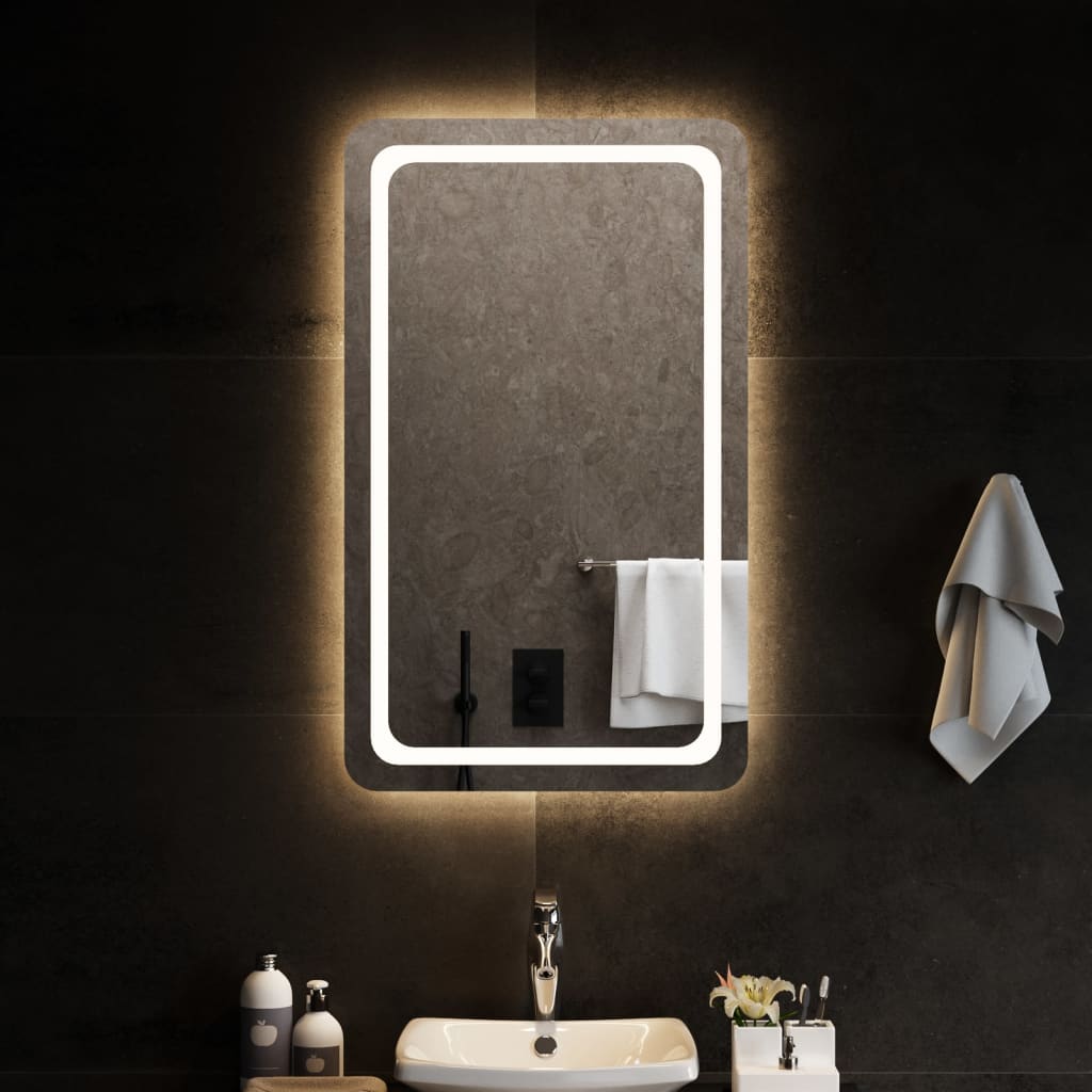 LED specchio da bagno Vidaxl 60x100 cm
