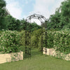 Vidaxl Gardenbog 116x45x240 cm de acero negro