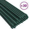 Vidaxl plantenstaken 30 st 180 cm staal groen