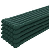 Vidaxl apuestas de plantas 30 st 180 cm de acero verde
