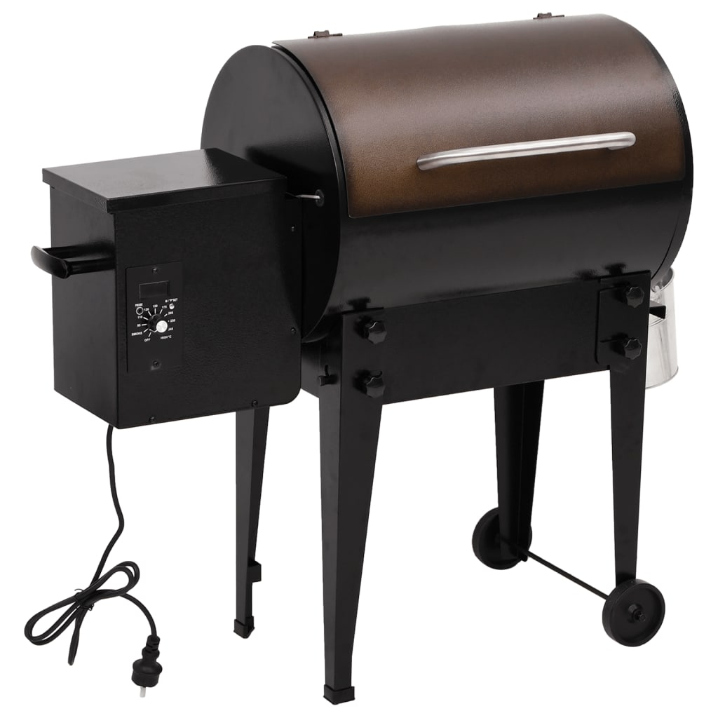 Vidaxl PelletBarbecue 94 cm Iron Black