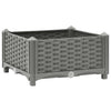 Vidaxl plantenbak verhoogd 40x40x23 cm polypropeen