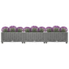 Vidaxl plantenbak verhoogd 120x40x23 cm polypropeen