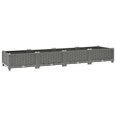 Vidaxl fioriera raccolta 160x40x23 cm polipropene